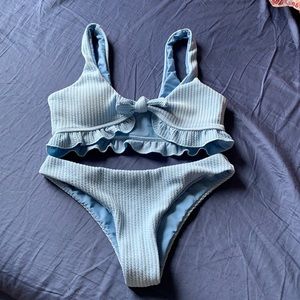 Shein Blue Bikini Set